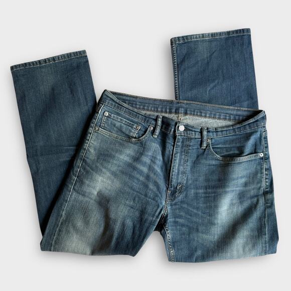 LEVI’S MEN'S JEANS 38X40 DISTRESSED BOHO GORPCORE GRUNGE PNW COASTAL COWBOY VIBE - Picture 2 of 6